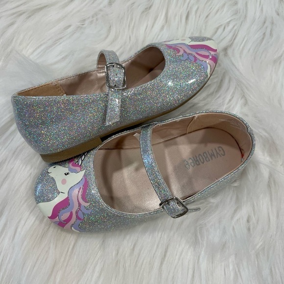 Gymboree - Unicorn Ballet Flats - Size 8 - Picture 3 of 8